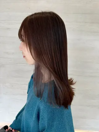 ミディアム 🤍tomoka 🤍のヘアスタイル