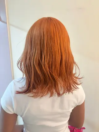 ミディアム カラー cana 札幌レイヤースタイルのヘアスタイル