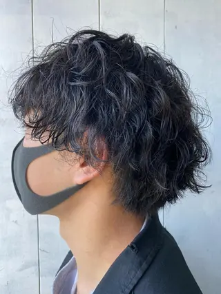 ショート パーマ メンズ メンズカットパーマ ✂️ JOYAのヘアスタイル