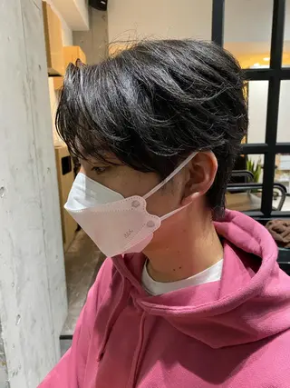 ミディアム カラー メンズ 似合う髪型見つけます AYAKAのヘアスタイル