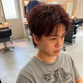 ショート カラー メンズ メンズショート⚡️｜ 短髪をデザイン｜レオのヘアスタイル
