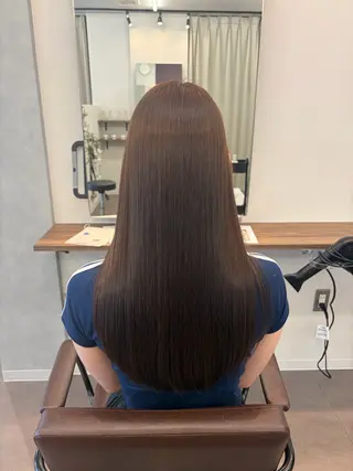 ロング カラー 透明感Color🩶 髪質改善 ユウナ🦋のヘアスタイル