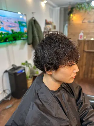 ミディアム パーマ Luzir⭐︎ GEN⭐︎のヘアスタイル
