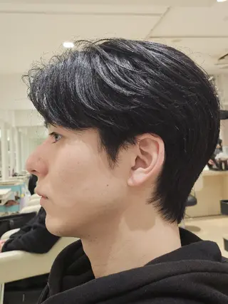 ショート メンズ 社内カット講師・店長 菅原賢一のヘアスタイル