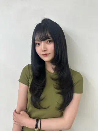 ロング カラー 艶髪／ブリーチ🌟 銀座/HARUKAのヘアスタイル