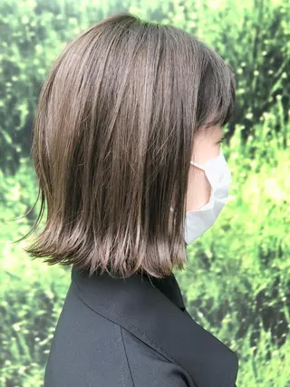ショート カラー 千葉 郁也のヘアスタイル