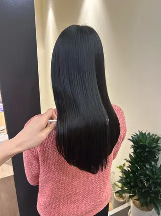 ロング カラー hubhair レイヤー/透明感のヘアスタイル
