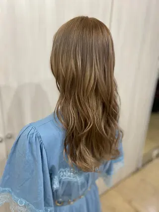 ロング カラー ヘアアレンジ 松井 敬太郎のヘアスタイル
