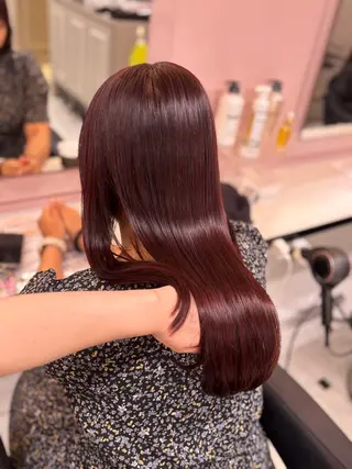 ロング ♥️韓国風透明感 暖色misa♥️のヘアスタイル