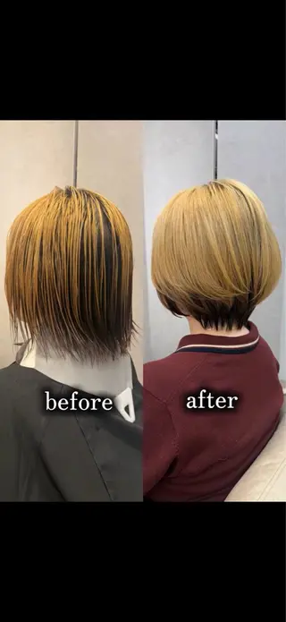 ショート 山中 欧輔のヘアスタイル