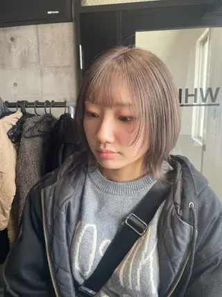 ショート _WHITE 佐伯 碧のヘアスタイル