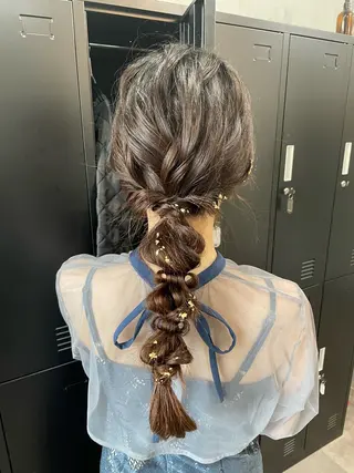 ロング ヘアアレンジ ALLEN hair /まなのヘアスタイル