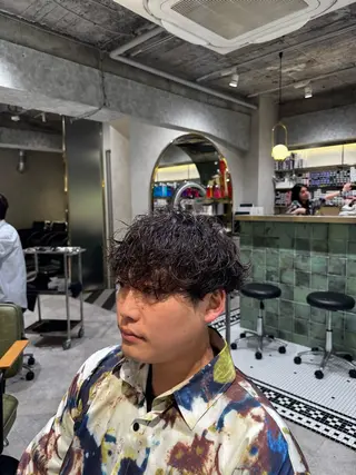 メンズ 新宿/メンズカット /パーマ/カラーのヘアスタイル