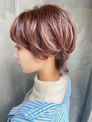 ショート 七尾 彰観のヘアスタイル