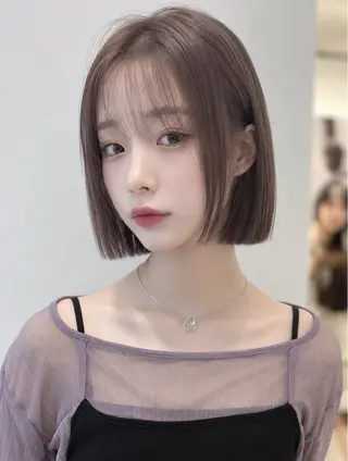 ミディアム レイヤーカット🌹 束感まつげ/林朱里のマツエク・マツパデザイン
