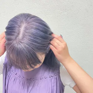 ミディアム カラー 北川 智海のヘアスタイル