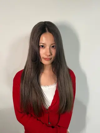 ロング カラー ゆうと/ブリーチモデ ル/ストレートモデルのヘアスタイル