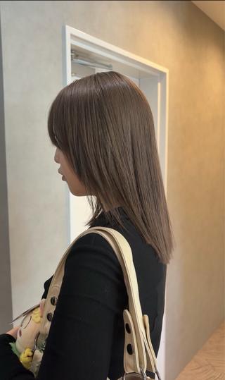 カラー 💖ブリーチ縮毛矯正 髪質改善💖ケンシンのヘアスタイル