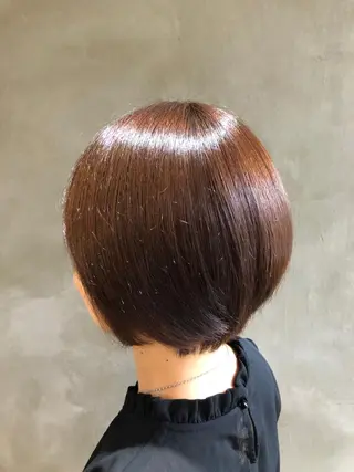 ショート カラー hair care ACRO店長 谷のヘアスタイル