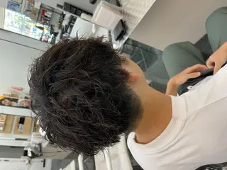 ショート パーマ メンズ 💇🏻‍♂️パーマ ニキ✨本田龍斗のヘアスタイル