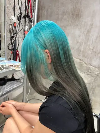 カラー める 名古屋ハイトーンのヘアスタイル
