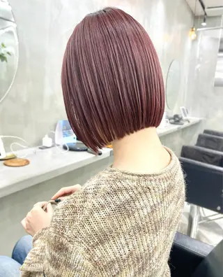 ショート 👑ボブはお任せ ミヤノ👑のヘアスタイル