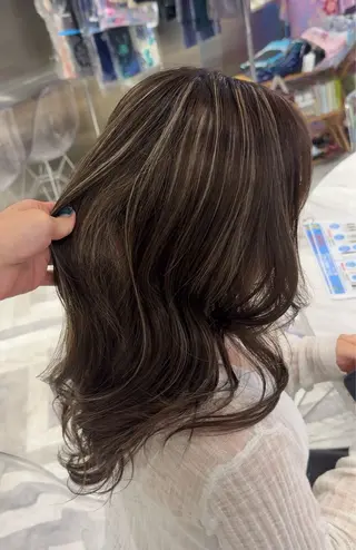 カラー 縮毛矯正/アレンジ/ マツエク/ゆきなのヘアスタイル
