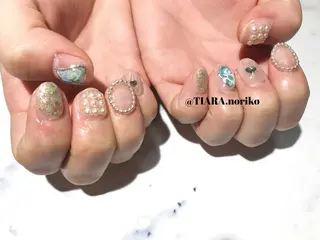 ショート カラー メンズ ネイル TIARA💅🏻 NORIKOのネイルデザイン