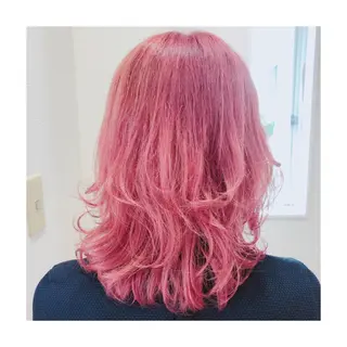 ミディアム カラー kohatsu こはっちゃんのヘアスタイル