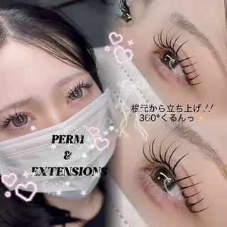 マツエク・マツパ 🩷AO Tiaraのマツエク・マツパデザイン