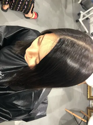 ロング カラー ヘアアレンジ 🦋美髪／エクステ 🦋アベイクミのヘアスタイル