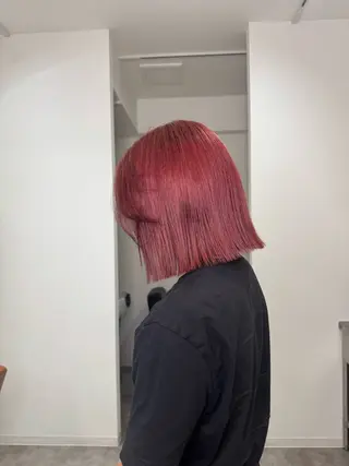 ショート カラー 大人な抜け感レイヤー remi🖤のヘアスタイル