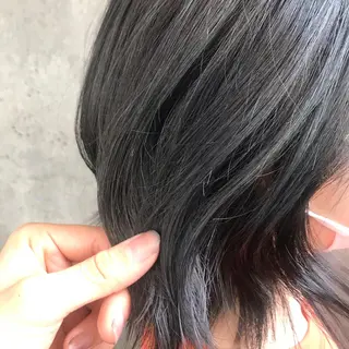 ショート カラー もりたみかこ 美容師お休み中のヘアスタイル