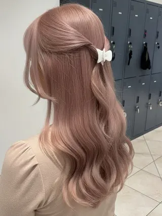 ロング ヘアアレンジ レイヤーカットモデ ル募集中❄️横田のヘアスタイル