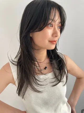 セミロング 伊藤 壮尭のヘアスタイル