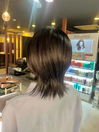 ミディアム Makino🌷 牧野有花のヘアスタイル