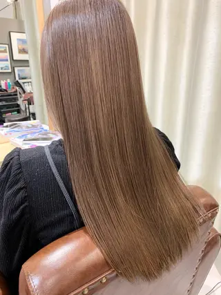 ロング カラー i'll 未空のヘアスタイル