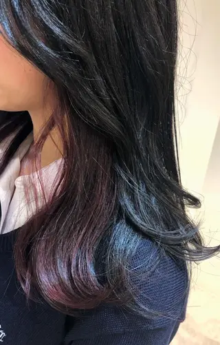 セミロング カラー 🍊新宿南口🍊 ERINAのヘアスタイル