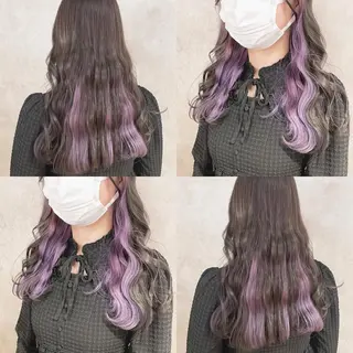 カラー 渋谷:インナーカラー /🍒エリカ🍒のヘアスタイル