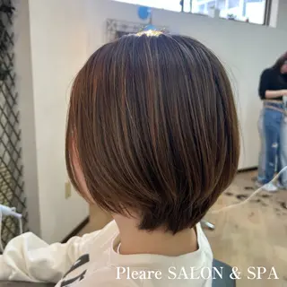 ショート イワサ カオリのヘアスタイル