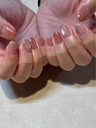 ネイル モデル募集🍑渋谷 Nanamiのネイルデザイン