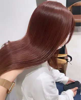 セミロング minatsu 東京の技術を京都でのヘアスタイル