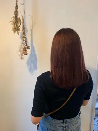 ミディアム 羽エクステ🪽 🤍まき🤍のヘアスタイル