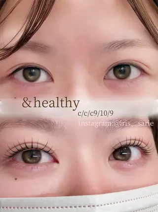 マツエク・マツパ IRIS. sarieのマツエク・マツパデザイン