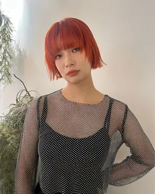 ショート カラー ヘアセット🎀パーマ Tsubasaのヘアスタイル
