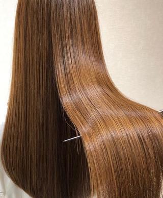 ロング カラー 神頭 彩のヘアスタイル