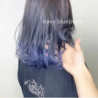 ミディアム レイヤー/艶髪カラー 森本くるみのヘアスタイル