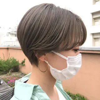 ショート ZAZA ASAMIのヘアスタイル