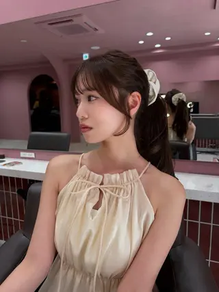 ロング 木串 楽人のヘアスタイル