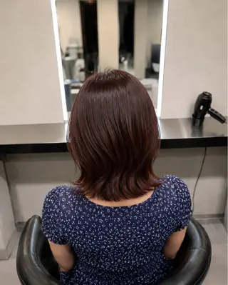 ミディアム カラー 🌈ウルトワ水素 髪質改善naru🌈のヘアスタイル